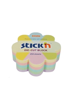 Hopax Stıckn 67x67 Pastel Çiçek Yapışkanlı Not Blok 250 Hopax Stıckn 67x67 Pastel Çiçek Yapışkanlı Not Blok 250