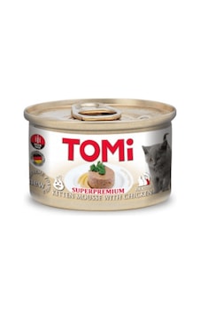 Tomi Superpremium Tavuklu Tahılsız Konserve Yavru Kedi Maması 85 G Tomi Superpremium Tavuklu Tahılsız Konserve Yavru Kedi Maması 85 G