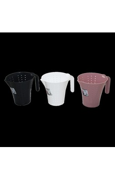 Kapaksız - Renkli Plastik Bakliyat Süzgeç Çok Renkli