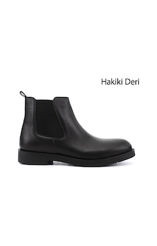 Gönderir Erkek Siyah Floter Hakiki Deri Fermuarlı Chelsea Bot Dkmb02842348 Gönderir Erkek Siyah Floter Hakiki Deri Fermuarlı Chelsea Bot Dkmb02842348
