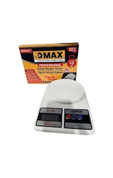 Dmax Hassas Masa Terazisi 10 Kg Dmx4221 Beyaz Renkli Dijital Ölçüm Aleti Dmax Hassas Masa Terazisi 10 Kg Dmx4221 Beyaz Renkli Dijital Ölçüm Aleti