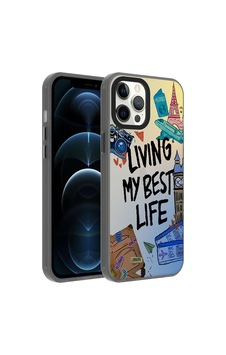 Apple Uyumlu iPhone 12 Pro Kılıf Desenli Zore Dragon Sert Kapak-astronot Apple Uyumlu iPhone 12 Pro Kılıf Desenli Zore Dragon Sert Kapak-astronot