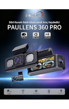 Paul Lens 360pro 4k Yapay Zekalı 4 Göz Araç Kamerası, Ön Arka Plaka Okuma Sağ Sol Balık Gözü Geniş Açılı, Gps Harita, Adas, 5g Wi-fi, Hız Göstergeli Paul Lens 360pro 4k Yapay Zekalı 4 Göz Araç Kamerası, Ön Arka Plaka Okuma Sağ Sol Balık Gözü Geniş Açılı, Gps Harita, Adas, 5g Wi-fi, Hız Göstergeli