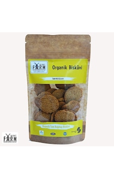 Organik Tam Buğday Bisküvi 100gr-3251