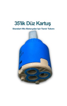 35'lik Düz Batarya Kartuşu Standart Aç Kapa Bataryalara Uyumludur Mix Model