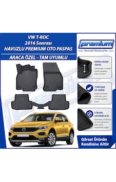 Vw T-roc Paspas Araca Özel Troc 2016 Sonrası Derin Havuzlu Premium Oto Paspas Vw T-roc Paspas Araca Özel Troc 2016 Sonrası Derin Havuzlu Premium Oto Paspas