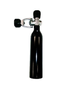 Beuchat Tüp Alüminyum 0,4 L 232 Bar, Boşaltma Valfi İle