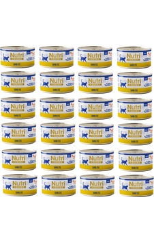 Nutri Feline Tavuk Etli Pate Tahılsız Yetişkin Kedi Konservesi 70 G X 24 Adet