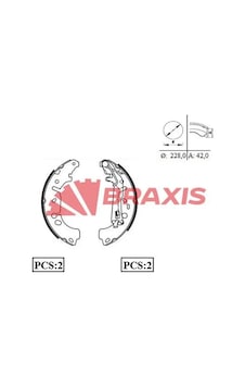 Braxıs Ac0072 Arka Fren Balatasi 4241n8 4241p0 4241p4 Braxıs Ac0072 Arka Fren Balatasi 4241n8 4241p0 4241p4
