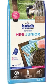 Bosch Mini Junior Kümes Hayvanlı Küçük Irk Yavru Köpek Maması 15 KG Bosch Mini Junior Kümes Hayvanlı Küçük Irk Yavru Köpek Maması 15 KG