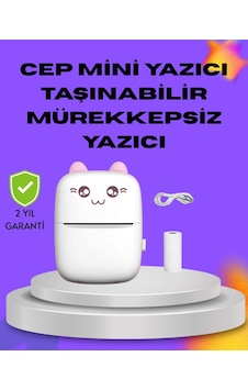 Buğz Kablosuz Mini Cep Yazıcısı Bluetooth Destekli 1200mah Bataryalı Buğz Kablosuz Mini Cep Yazıcısı Bluetooth Destekli 1200mah Bataryalı