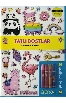 Minik Ressamlar - Tatlı Dostlar Boyama Kitabı- Doğan ve Egmont Yayıncılık Minik Ressamlar - Tatlı Dostlar Boyama Kitabı- Doğan ve Egmont Yayıncılık