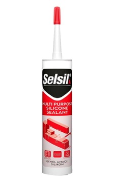 SELSİL GENEL AMAÇLI SİLİKON ŞEFFAF 280 ML SELSİL GENEL AMAÇLI SİLİKON ŞEFFAF 280 ML