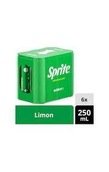 Sprite Limon Aromalı Gazoz Kutu 6 x 250 ML Sprite Limon Aromalı Gazoz Kutu 6 x 250 ML