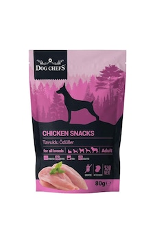 Dog Chefs Chicken Snacks Tavuk Etli Köpek Ödülü 80 G Dog Chefs Chicken Snacks Tavuk Etli Köpek Ödülü 80 G