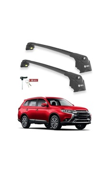 Turtle Mitsubishi Outlander Mk3 2013-2021 Ara Atkı Air2 Siyah