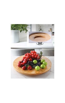Bambu 360 Derece Dönen Sunum Sevis Kahvaltı Sunum Tahtası Bej 605669807 Bej Bambu 360 Derece Dönen Sunum Sevis Kahvaltı Sunum Tahtası Bej 605669807 Bej