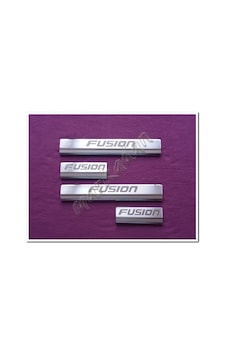 Woc Chrome Ford Fusion Krom Kapı Eşiği 2002-2012 4 Parça Paslanmaz Çelik