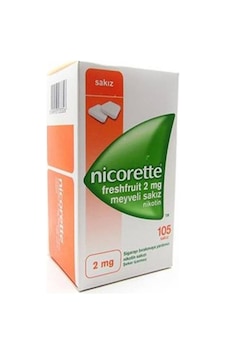 Nicorete Meyveli Sakız 2mg 105 Adet Nicorete Meyveli Sakız 2mg 105 Adet