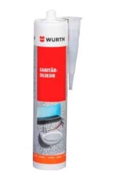 Würth Silikon Asetat Şeffaf 310ml- Hava Koşullarına Dayanıklı, Elastik Sızdırmazlık Çözümü