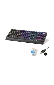 Mekanik Klavye 104 Tuş Blue Switch Rgb - Siyah G500xb Mekanik Klavye 104 Tuş Blue Switch Rgb - Siyah G500xb