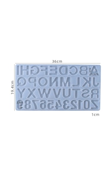 Epoksi Reçine Silikon Kalıp İthal Büyük Alfabe Silikon Kalıp Hb60215 - 0004 Epoksi Reçine Silikon Kalıp İthal Büyük Alfabe Silikon Kalıp Hb60215 - 0004