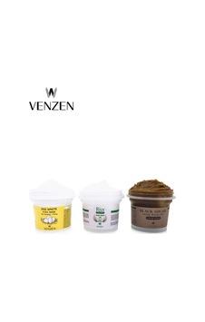 3'lü Set Egg White Pore Gözenek Maske + Black Sugar Peeling Maske + Rice Mask Maske 3'lü Set Egg White Pore Gözenek Maske + Black Sugar Peeling Maske + Rice Mask Maske
