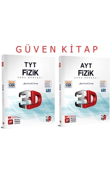 3d Yayınları Tyt - Ayt Fizik Soru Bankası Seti 3d Yayınları Tyt - Ayt Fizik Soru Bankası Seti