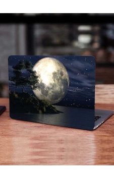 Dolunay Tema Tasarımlı Tablet, Laptop, Pc, Macbook Kaplama Için Sticker Diğer