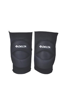Deluxe Unisex Voleybol Dizliği Çiftli Diz Koruyucu Dizlik Siyah Xl
