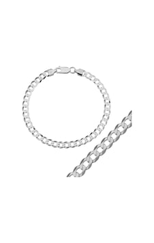Gümüş Zincir Erkek Bileklik N11.29773