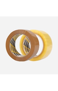 RNL45100-6 Akrilik Şeffaf Koli Bandı 100 mt x 45 mm (6 Adet)