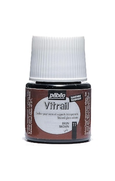 Pebeo 050/11 Cam Boyası Vitrail 45 ML.şişe Kahverengi Pebeo 050/11 Cam Boyası Vitrail 45 ML.şişe Kahverengi