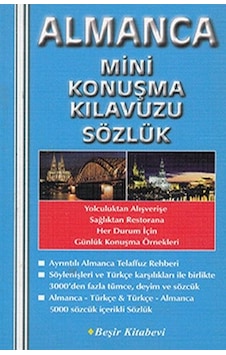 Almanca Mini Konuşma Kılavuzu Sözlük