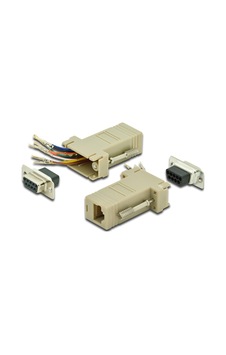 Assmann Ak-610516-000-I Modüler Adaptör Coupler. Db9 Dişi - R Assmann Ak-610516-000-I Modüler Adaptör Coupler. Db9 Dişi - R