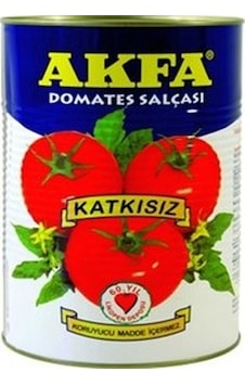Akfa Domates Salçası Teneke 4300 G Akfa Domates Salçası Teneke 4300 G