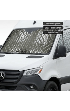 Motokaravan Ön Ve Yan Camlar İçin Isı Yalıtım Güneşlik Mercedes Sprinter Motokaravan Ön Ve Yan Camlar İçin Isı Yalıtım Güneşlik Mercedes Sprinter