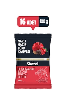 Shazel Narlı Hazır Türk Kahvesi 16 x 100 G Shazel Narlı Hazır Türk Kahvesi 16 x 100 G