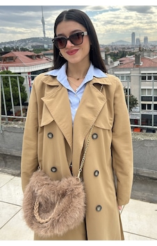 Mollycrush Kadın Camel Kürk Detaylı Zincirli Ve Örgü Saplı El Ve Omuz Çantası Yumuşak Peluş Kışlık Şık Baget Camel Mollycrush Kadın Camel Kürk Detaylı Zincirli Ve Örgü Saplı El Ve Omuz Çantası Yumuşak Peluş Kışlık Şık Baget Camel