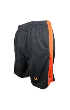 Top Glory Fitness Şort Spor Şortu Siyah Turuncu Top Glory Fitness Şort Spor Şortu Siyah Turuncu