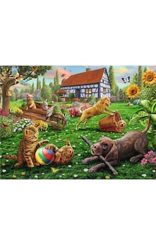 Ravensburger 200 Parça Puzzle Bahçede 128280 Ravensburger 200 Parça Puzzle Bahçede 128280