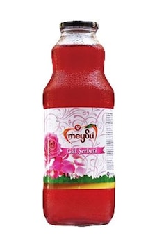 Meysu Gül Şerbeti Cam 1 L