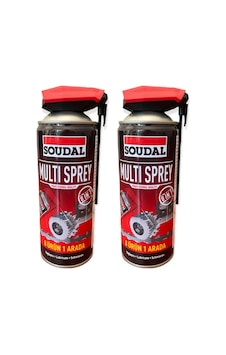2 Adet Soudal Multı Sprey 400 Ml Kir Pas Sökücü Bakım Spreyi Kobra Başlıklı 2 Adet Soudal Multı Sprey 400 Ml Kir Pas Sökücü Bakım Spreyi Kobra Başlıklı