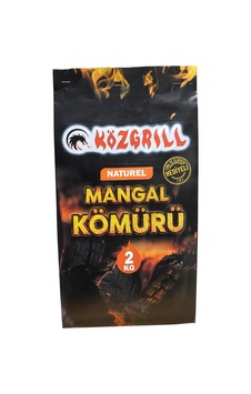 Közgrill Mangal Kömürü Naturel 2 Kg - 5 Adet Tarı