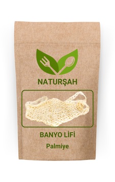 Naturşah Banyo Lifi Keten Örgü Palmiye