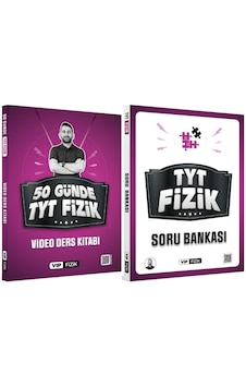 Vip Fizik 50 Günde Tyt Ders Kitabı Ve Tyt Fizik Soru Bankası Seti