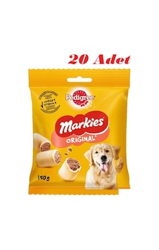 Pedigree Markies Köpek Ödül Bisküvisi 150 Gr 20 Adet Pedigree Markies Köpek Ödül Bisküvisi 150 Gr 20 Adet