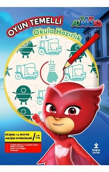 Oyun Temelli Okula Hazırlık - Pjmasks- Doğan Çocuk Oyun Temelli Okula Hazırlık - Pjmasks- Doğan Çocuk