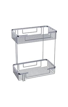 Deppot Plaza 25x15 Şampuanlık-2 Kat - Krom Çok Renkli Deppot Plaza 25x15 Şampuanlık-2 Kat - Krom Çok Renkli