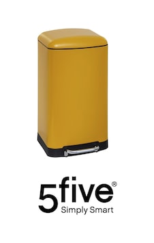 Ariane Metal Pedallı 30 L Çöp Kovası - Soft Close Kapaklı, İç Kovalı, Geniş Pedall